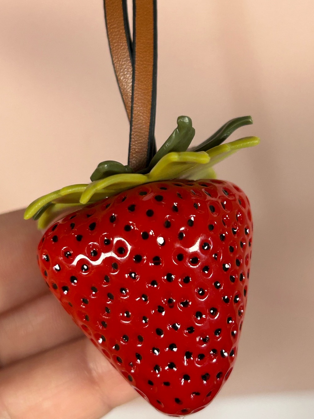 NIP Strawberry Bag Charm 😍🍓